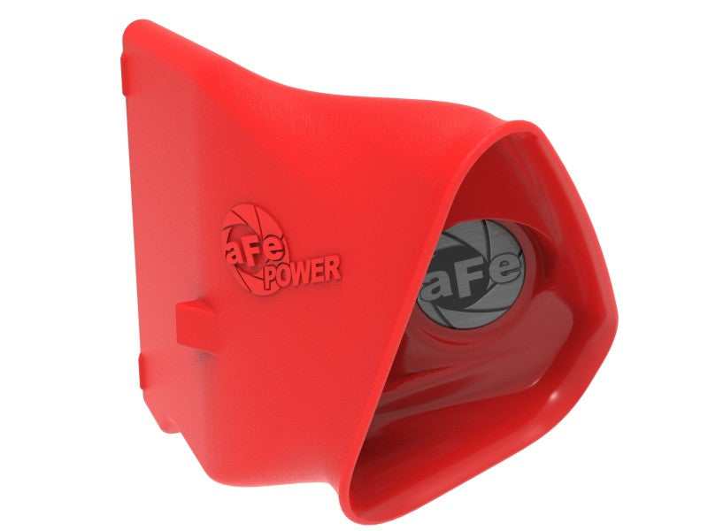 aFe Power 15-20 Ford Mustang 2.3l L4/3.7l V6/5.0l V8 Dynamic Air Scoop - Red - Mo-Moto