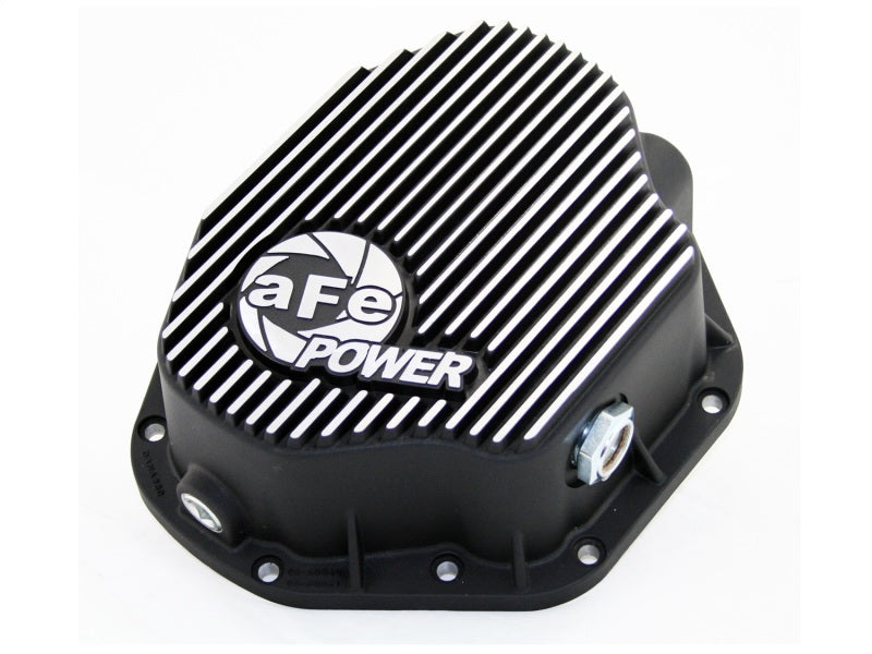 aFe Power Cover Diff Rear Machined COV Diff R Dodge Diesel Trucks 94-02 L6-5.9L (td) Machined - Mo-Moto