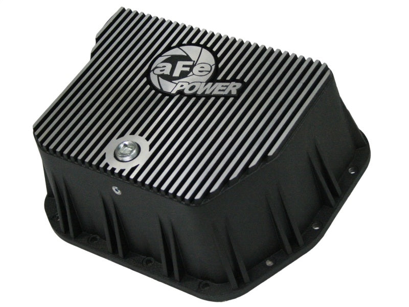 aFe Power Cover Trans Pan Machined COV Trans Pan Dodge Diesel Trucks 94-07 L6-5.9L (td) Machined - Mo-Moto