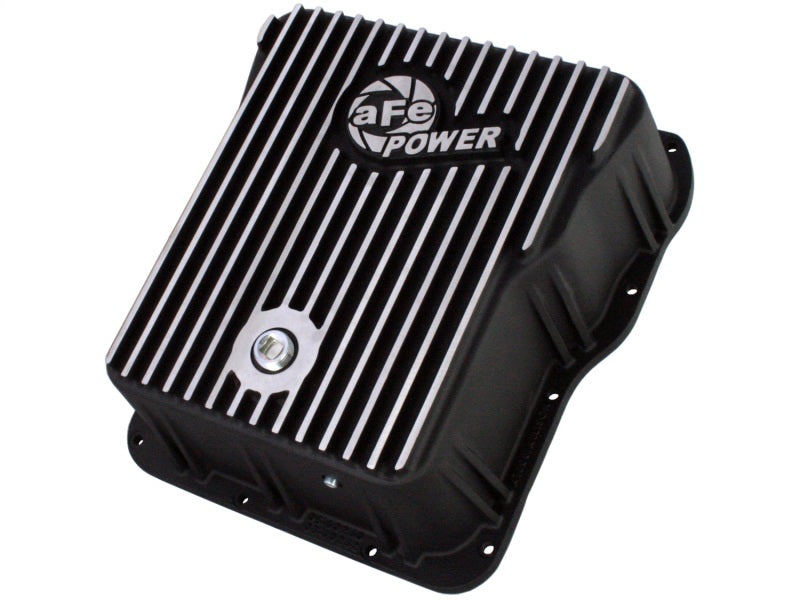 aFe Power Cover Trans Pan Machined Trans Pan GM Diesel Trucks 01-12 V8-6.6L Machined - Mo-Moto