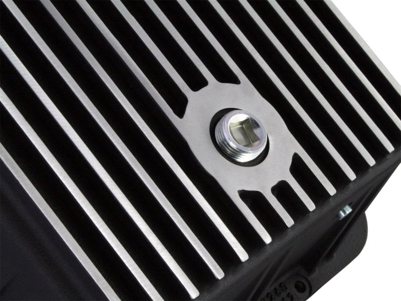 aFe Power Cover Trans Pan Machined Trans Pan GM Diesel Trucks 01-12 V8-6.6L Machined - Mo-Moto