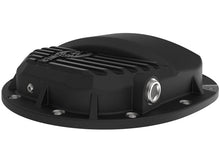 Load image into Gallery viewer, aFe Power Pro Series AAM 9.5/9.76 Rear Diff Cover Black w/Mach Fins 14-19 GM Silverado/Sierra 1500 - Mo-Moto
