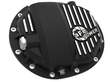 Load image into Gallery viewer, aFe Power Pro Series AAM 9.5/9.76 Rear Diff Cover Black w/Mach Fins 14-19 GM Silverado/Sierra 1500 - Mo-Moto