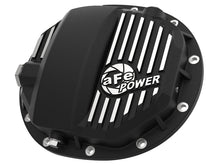 Load image into Gallery viewer, aFe Power Pro Series AAM 9.5/9.76 Rear Diff Cover Black w/Mach Fins 14-19 GM Silverado/Sierra 1500 - Mo-Moto