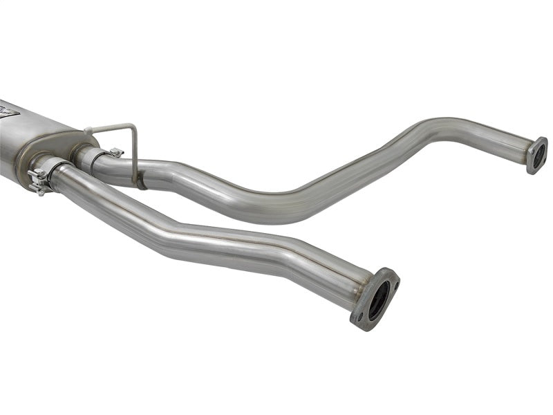 aFe POWER Rebel Series 2-1/2in 409 SS Cat Back Exhaust w/ Black Tips 16-17 Nissan Titan V8 5.6L - Mo-Moto
