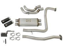 Load image into Gallery viewer, aFe POWER Rebel Series 2-1/2in 409 SS Cat Back Exhaust w/ Black Tips 16-17 Nissan Titan V8 5.6L - Mo-Moto