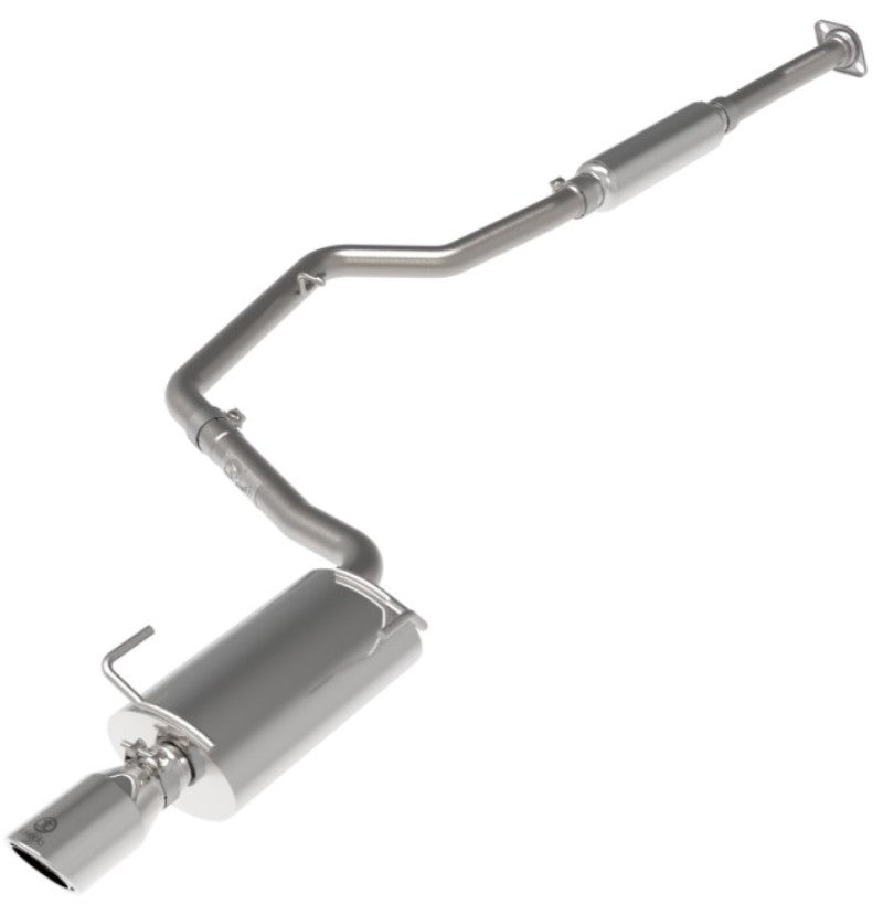 aFe POWER Takeda 12-16 Subaru Impreza 2.0L 2.5in 304SS CB Exhaust w/ Polished Tips - Mo-Moto