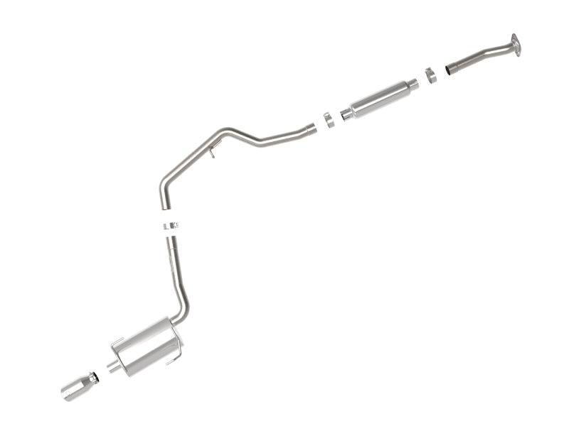 aFe POWER Takeda 12-16 Subaru Impreza 2.0L 2.5in 304SS CB Exhaust w/ Polished Tips - Mo-Moto