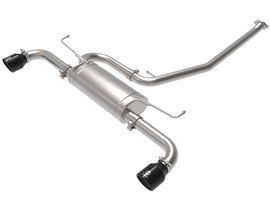 aFe POWER Takeda 19-21 Toyota RAV4 L4-2.5L 304SS CB Exhaust w/ Black Tips - Mo-Moto