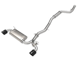 aFe POWER Takeda 2021 Toyota Supra 2.0L (t) 2.5in-3in 304 SS CB Exhaust w/ Black Tips - Mo-Moto