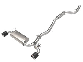 aFe POWER Takeda 2021 Toyota Supra 2.0L (t) 2.5in-3in 304 SS CB Exhaust w/ Carbon Tips - Mo-Moto
