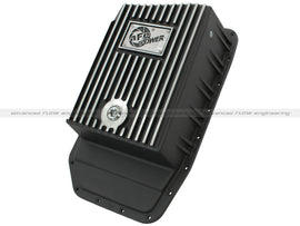 aFe Power Transmission Pan Black Machined 09-14 Ford 6R80 F-150 Trucks - Mo-Moto