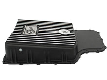 Load image into Gallery viewer, aFe Power Transmission Pan Black Machined 11-14 Ford 6R140 Trucks V8 6.7L (td) - Mo-Moto