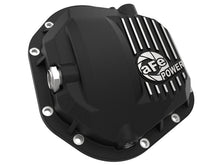 Load image into Gallery viewer, aFe Pro Series Dana 60 Front Differential Cover Black w/ Machined Fins 17-20 Ford Trucks (Dana 60) - Mo-Moto
