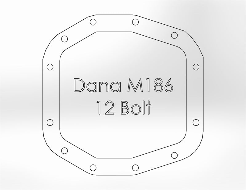 aFe Pro Series Front Differential Cover Black 2018+ Jeep Wrangler (JL) V6 3.6L (Dana M186) - Mo-Moto