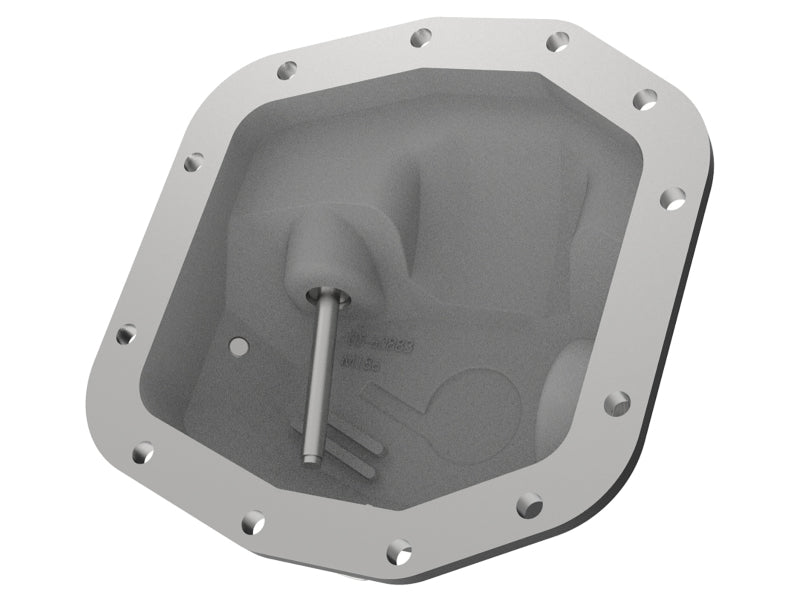 aFe Pro Series Front Differential Cover Black 2018+ Jeep Wrangler (JL) V6 3.6L (Dana M186) - Mo-Moto