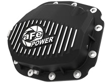 Load image into Gallery viewer, aFe Pro Series Rear Differential Cover Black w/ Fins 15-19 Ford F-150 (w/ Super 8.8 Rear Axles) - Mo-Moto
