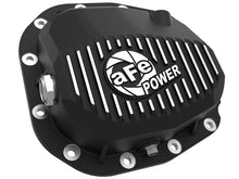 Load image into Gallery viewer, aFe Pro Series Rear Differential Cover Black w/ Fins 15-19 Ford F-150 (w/ Super 8.8 Rear Axles) - Mo-Moto