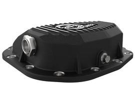 aFe Pro Series Rear Differential Cover Black w/ Fins 15-19 Ford F-150 (w/ Super 8.8 Rear Axles) - Mo-Moto