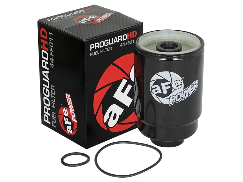 aFe ProGuard D2 Fluid Filters Fuel F/F FUEL GM Diesel Trucks 01-12 V8-6.6L (td) - Mo-Moto