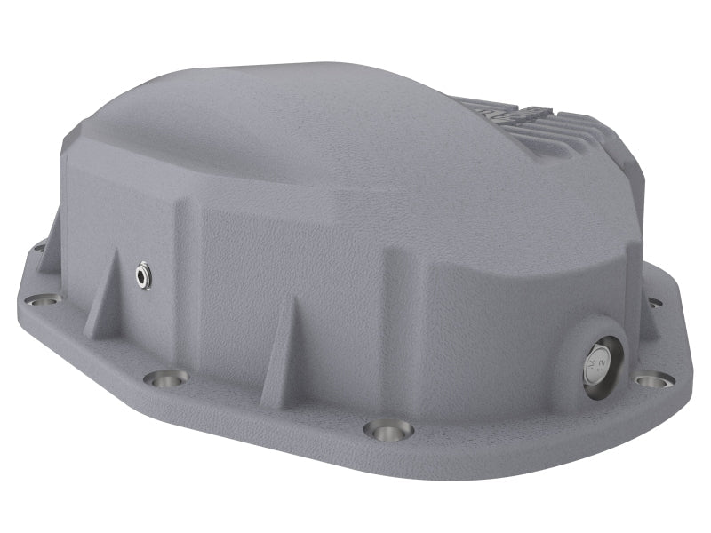 afe Rear Differential Cover (Raw; Street Series); Dodge Diesel Trucks 94-02 L6-5.9L (td) - Mo-Moto