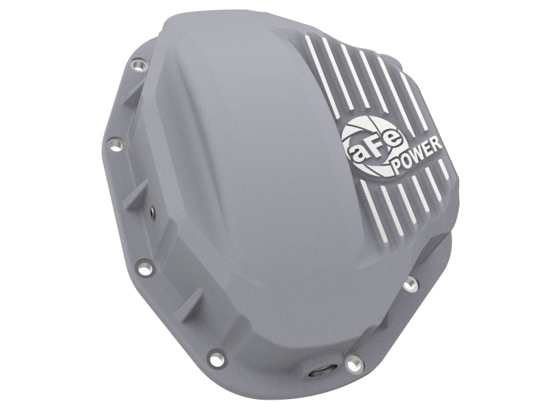 afe Rear Differential Cover (Raw; Street Series); Dodge Diesel Trucks 94-02 L6-5.9L (td) - Mo-Moto