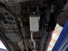 aFe ROCK BASHER 2.5in 409 SS Cat-Back Exhaust - 99-04 Toyota Tacoma L4-2.4L / V6-3.4L - Mo-Moto