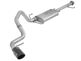 aFe Scorpion 2-1/2in Aluminized Steel Cat-Back Exhaust w/ Black Tips 07-17 Toyota FJ Cruiser V6 4.0L - Mo-Moto