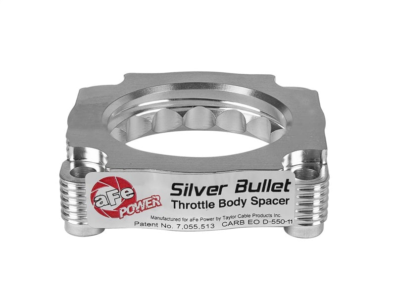 aFe Silver Bullet Throttle Body Spacer 12-15 BMW 328i (F30) L4-2.0L N20/N26 - Mo-Moto