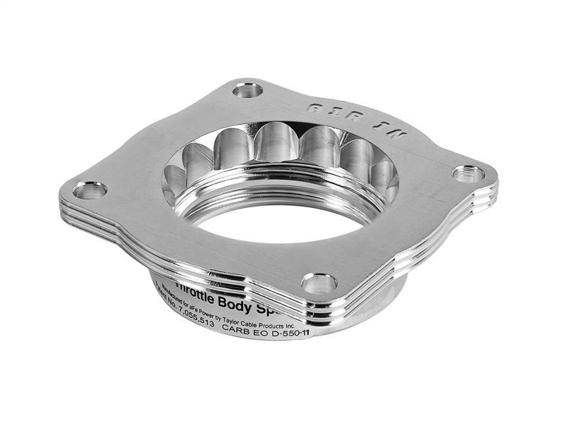 aFe Silver Bullet Throttle Body Spacers TBS BMW 325i (E46) 01-06 L6-2.5L - Mo-Moto
