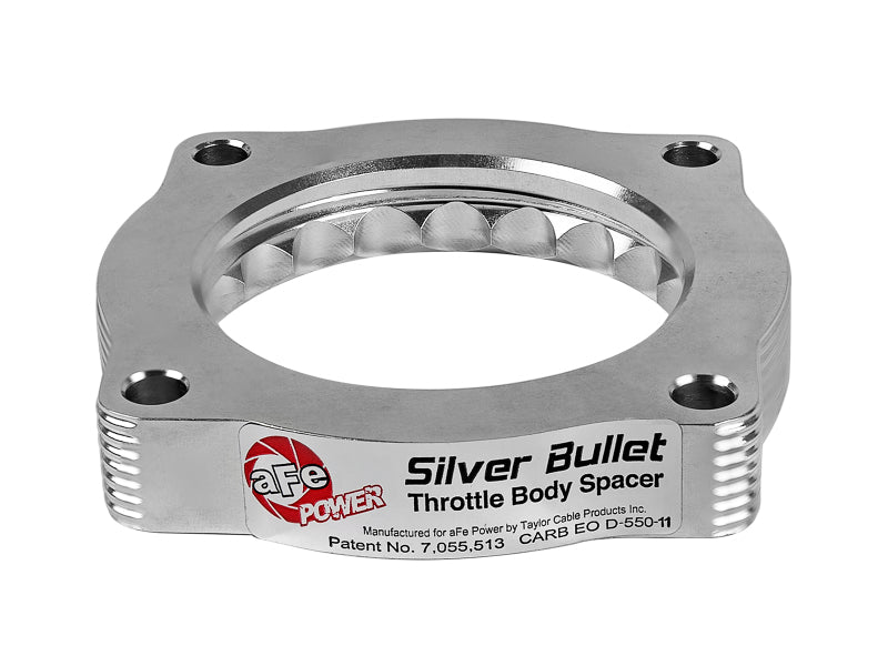 aFe Silver Bullet Throttle Body Spacers TBS BMW 335i (N54) 07-11 135i/535i 08-10 L6-3.0L (tt) - Mo-Moto