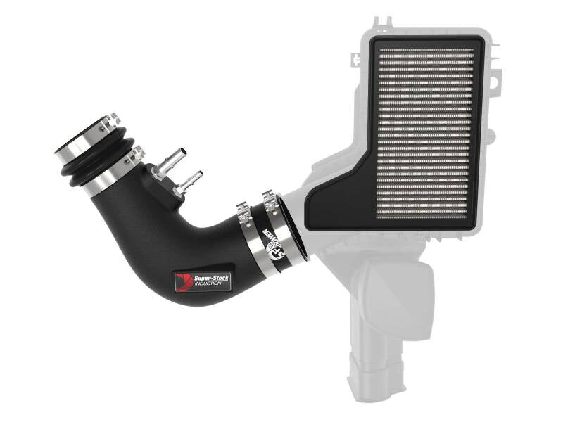 aFe Super Stock Induction System Pro Dry S Media 15-17 Ford Mustang V6-3.7L - Mo-Moto