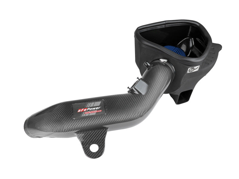 aFe Track Series Carbon Fiber Intake w/Pro 5R Filter BMW M2 (F87) 16-18 L6-3.0L (t) N55 - Mo-Moto