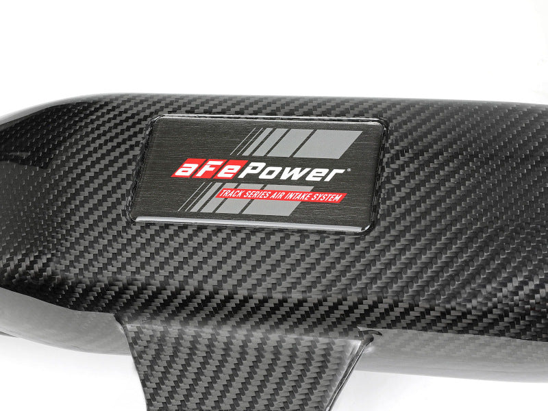 aFe Track Series Carbon Fiber Intake w/Pro 5R Filter BMW M2 (F87) 16-18 L6-3.0L (t) N55 - Mo-Moto