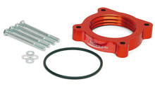 Load image into Gallery viewer, Airaid 04-13 Nissan Titan / Armada 5.6L 04-10 Infiniti QX-56 5.6L PowerAid TB Spacer- Black - Mo-Moto