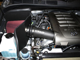 Airaid 07-14 Toyota Tundra/Sequoia 4.6L/5.7L V8 CAD Intake System w/ Tube (Dry / Red Media) - Mo-Moto