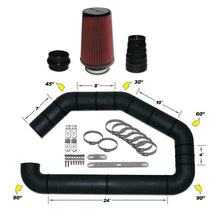 Load image into Gallery viewer, Airaid U-Build-It - Universal 4in Master Kit I w/700-470 (9in) Filter - Mo-Moto