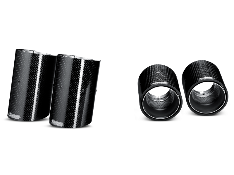 Akrapovic 07-13 BMW M3 (E90/E92/E93) Tail Pipe Set (Carbon) - Mo-Moto