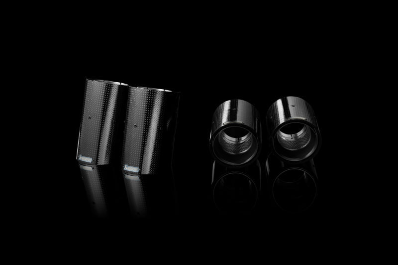 Akrapovic 07-13 BMW M3 (E90/E92/E93) Tail Pipe Set (Carbon) - Mo-Moto