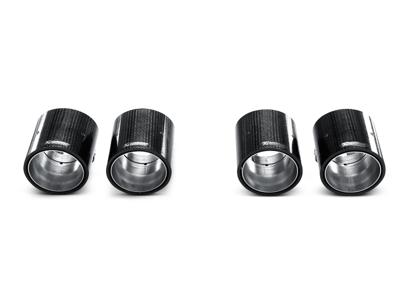 Akrapovic 11-12 BMW 1 Series M Coupe (E82) Tail Pipe Set (Carbon) - Mo-Moto