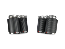 Akrapovic 14-17 BMW M3/M4 (F80/F82) Tail Pipe Set (Carbon) - Mo-Moto
