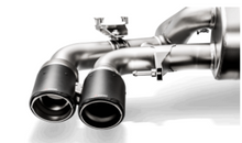 Load image into Gallery viewer, Akrapovic 18+ BMW M5 (F90) Evolution Tail Pipe Set (Carbon) w/ Red/White Akrapovic Logo - Mo-Moto