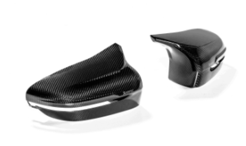 Akrapovic 2018+ BMW M5 (F90) / 2020 BMW M8 (F91/F92) Carbon Fiber Mirror Cap Set - High Gloss - Mo-Moto