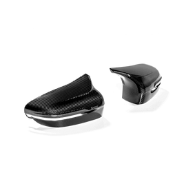 Akrapovic 2018+ BMW M5 (F90) / 2020 BMW M8 (F91/F92) Carbon Fiber Mirror Cap Set - High Gloss - Mo-Moto