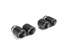 Load image into Gallery viewer, Akrapovic 2021+ BMW G87 M2, G80 M3 &amp; G82 M4 Classic Carbon Design Tail Pipe Set - Mo-Moto