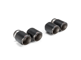 Akrapovic 2021+ BMW G87 M2, G80 M3 & G82 M4 Classic Carbon Design Tail Pipe Set - Mo-Moto