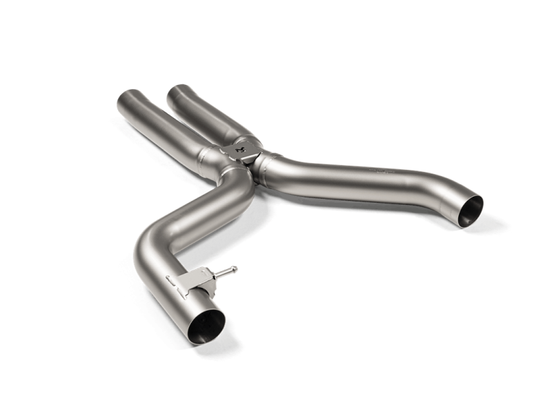 Akrapovic 2021+ BMW G87 M2, G80 M3 &amp; G82 M4 Evolution Short Link pipe w/o Resonator (Titanium) - Mo-Moto