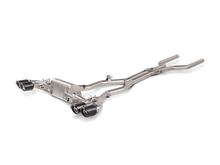 Load image into Gallery viewer, Akrapovic 2021 BMW M8/M8 Competition (F93) Evolution Line Cat Back (Titanium) w/Carbon Tips - Mo-Moto