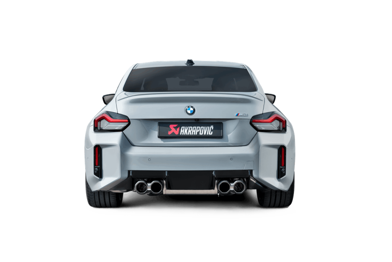 Akrapovic 2023 BMW M2 (G87) Slip-On Line (Titanium) (Req. Tips) - Mo-Moto