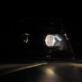 AlphaRex 04-08 Ford F150 PRO-Series Projector Headlights Chrome w/ Sequential Signal and DRL - Mo-Moto